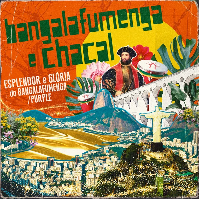 Capa de Esplendor e Glória do Bangalafumenga / Purple