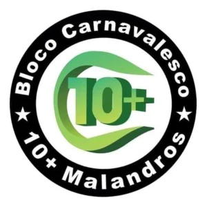 Logo do bloco Bloco 10+ Malandros
