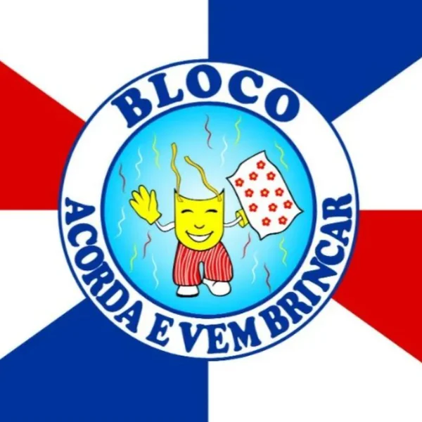 Logo do bloco Acorda e vem Brincar