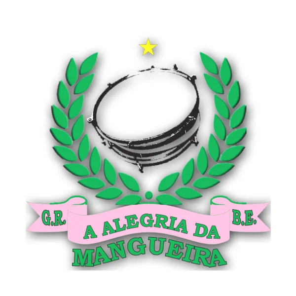 Logo do bloco Alegria da Mangueira