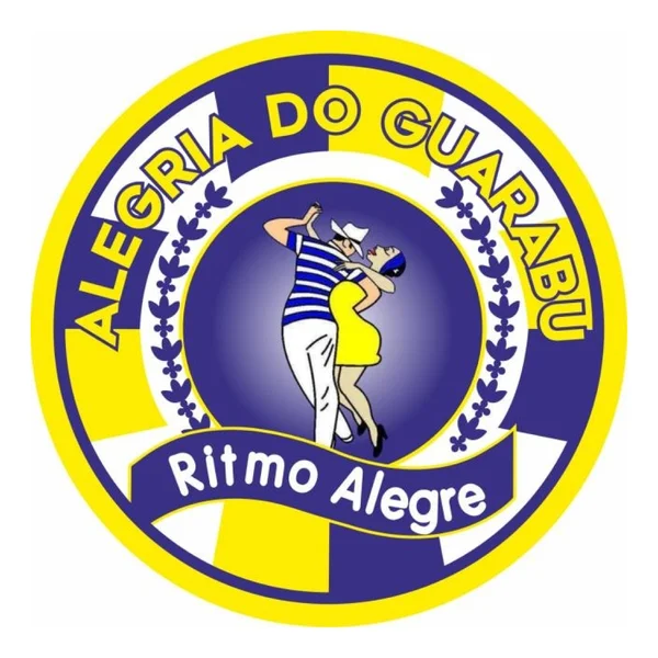 Logo do bloco Alegria do Guarabu