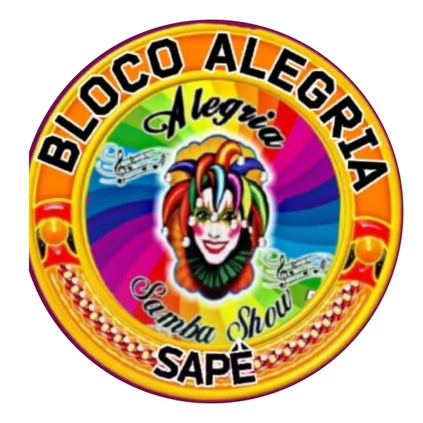Logo do bloco Alegria do Sapê