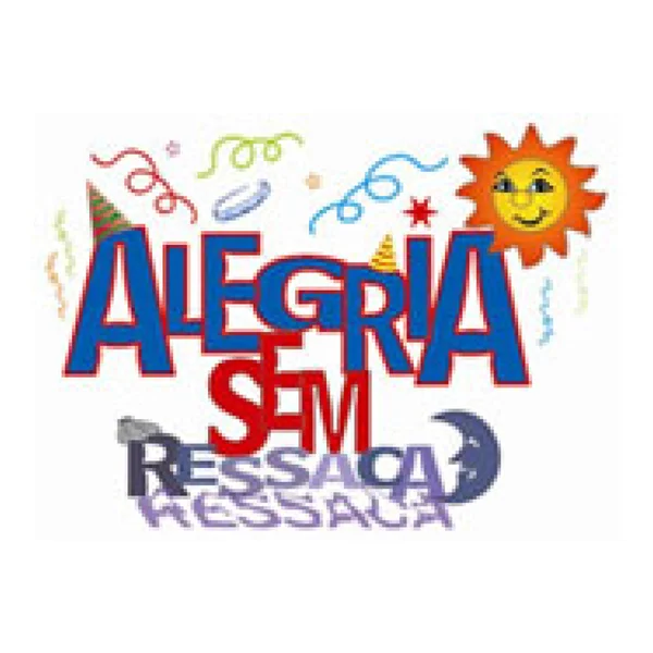 Logo do bloco Alegria Sem Ressaca