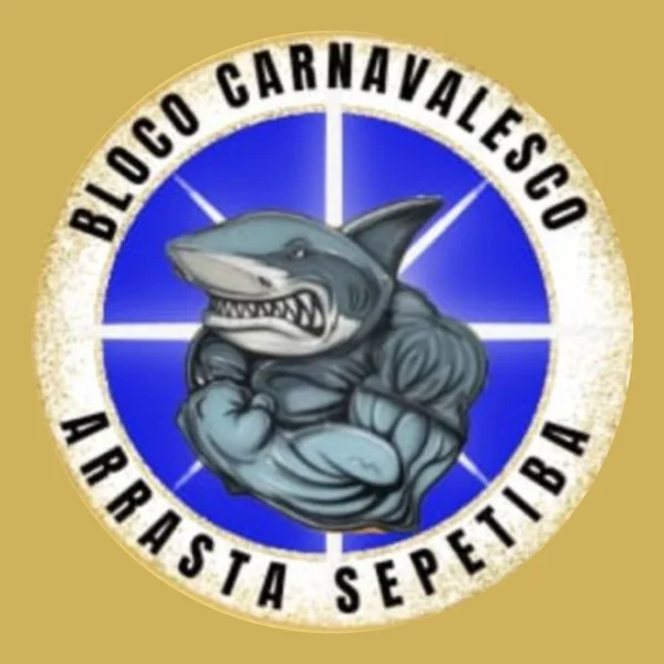 Logo do bloco G.R.B.C. Arrasta Sepetiba