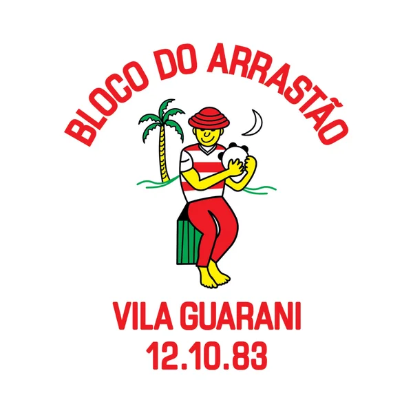 Logo do bloco Arrastão da Vila Guarani