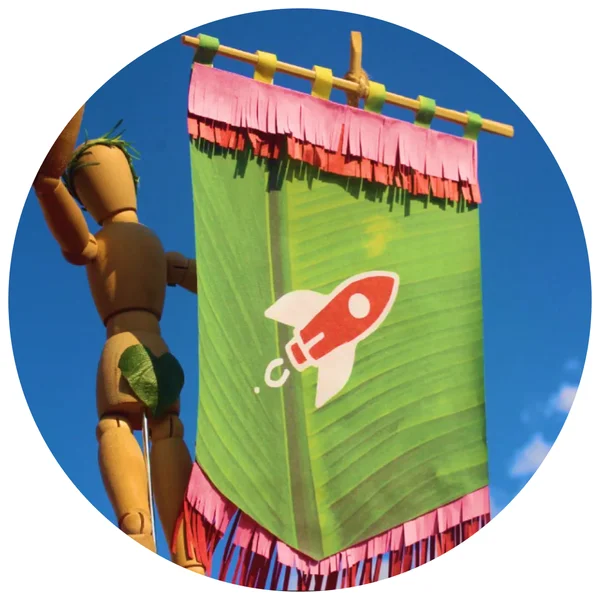 Logo do bloco Baco do Parangolé