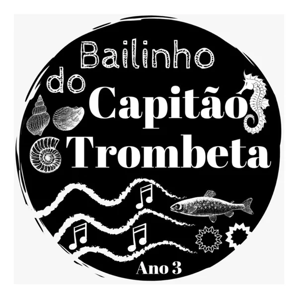 Logo do bloco Bailinho do Capitão Trombeta