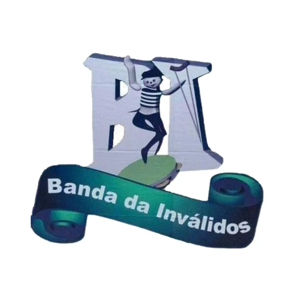 Logo do bloco Banda da Inválidos