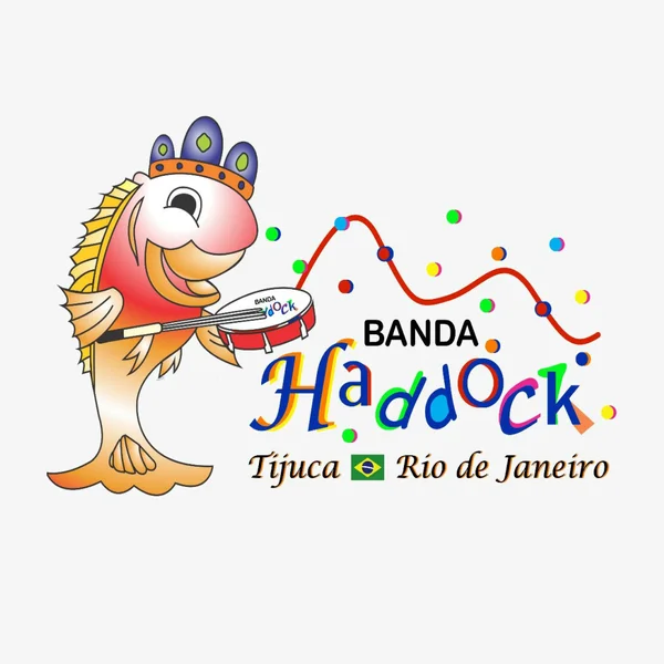 Logo do bloco Banda Haddock