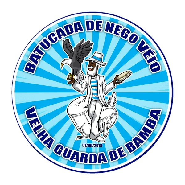 Logo do bloco Batucada de Nego Véio
