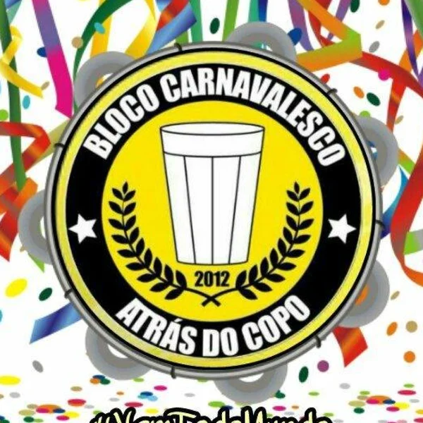 Logo do bloco Bloco Carnavalesco Atrás do Copo