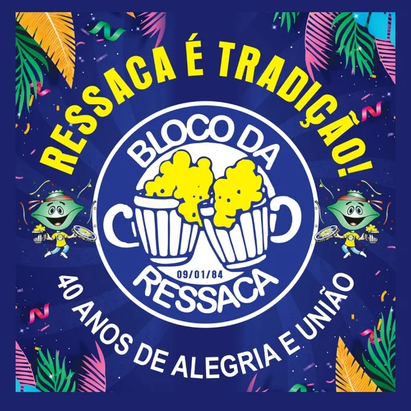 Logo do bloco Bloco da Ressaca Cambuci