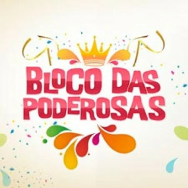 Logo do bloco Bloco das Poderosas
