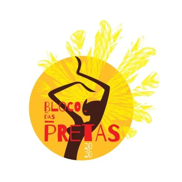 Logo do bloco Bloco das Pretas