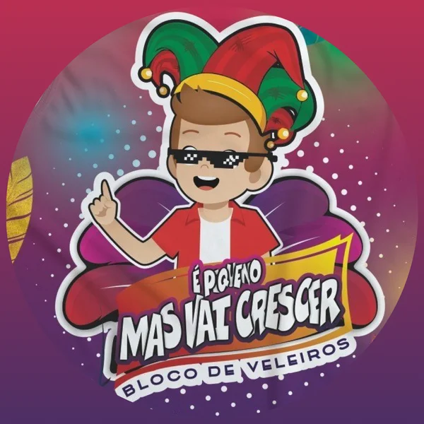 Logo do bloco Bloco de Veleiros - É pequeno mas vai Crescer!