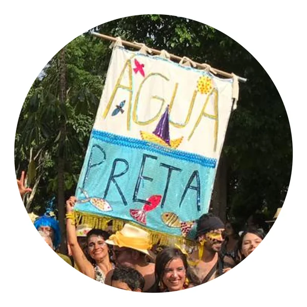 Logo do bloco Bloco do Água Preta