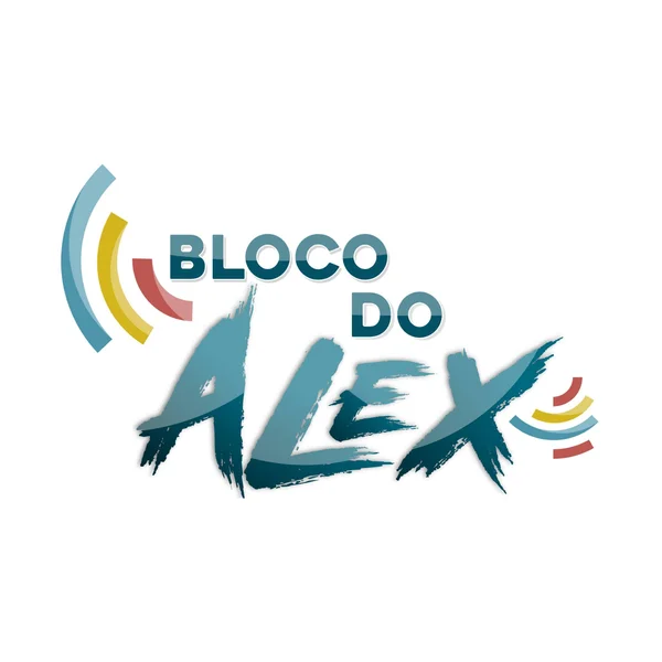 Logo do bloco Bloco do Alex