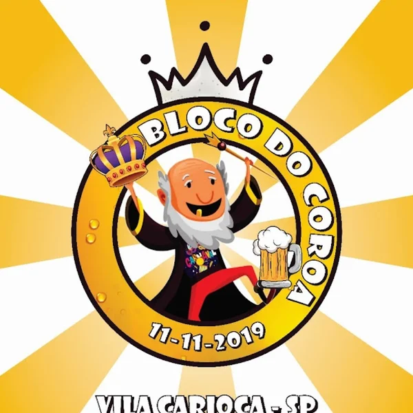 Logo do bloco Bloco do Coroa