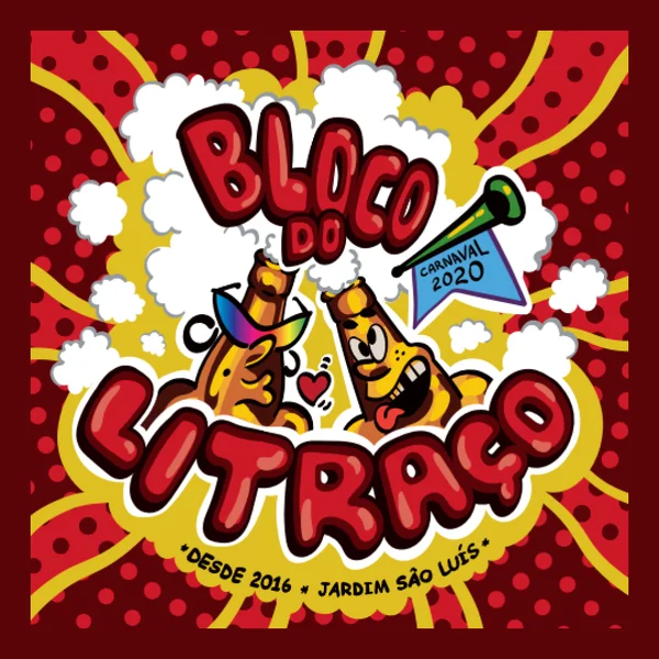 Logo do bloco Bloco do Litraço