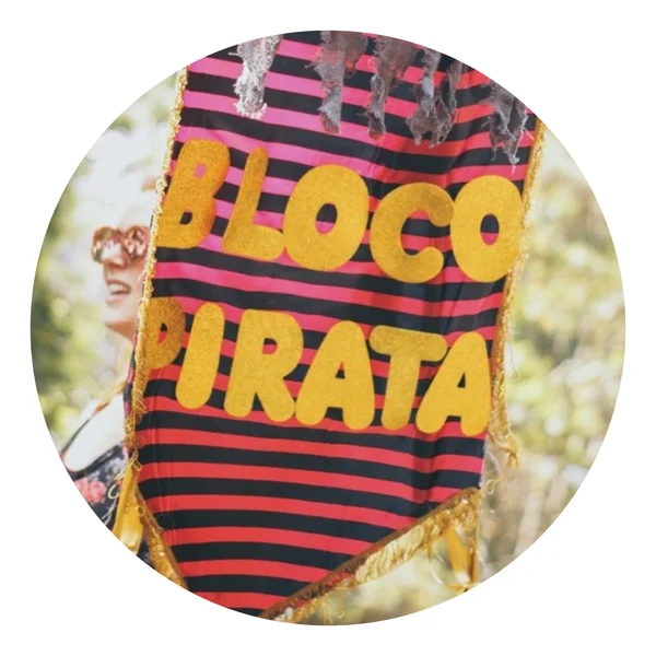 Logo do bloco Bloco do Pirata