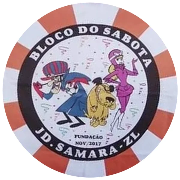 Logo do bloco Família Sabotagem "SaBota"