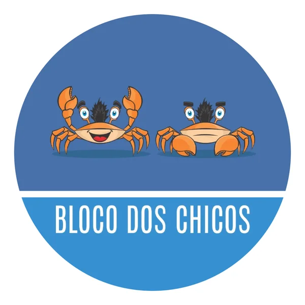 Logo do bloco Bloco dos Chicos
