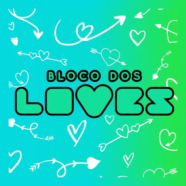 Logo do bloco Bloco dos Loves