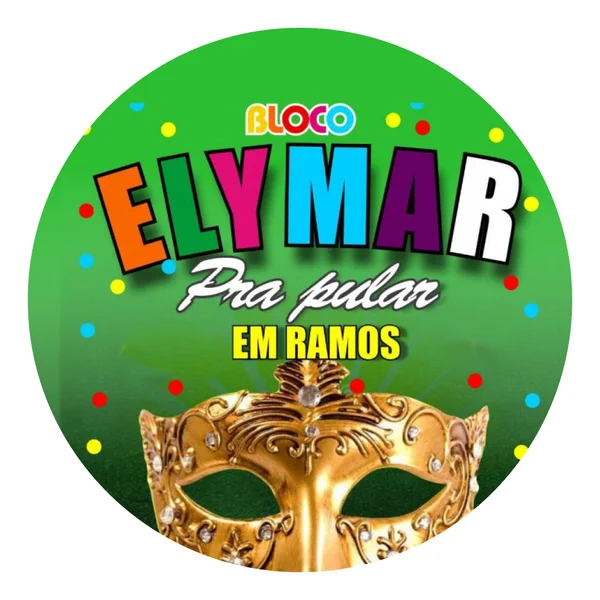 Logo do bloco Bloco Elymar Pra Pular