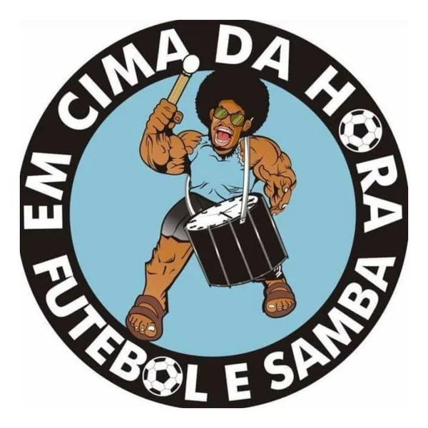Logo do bloco Bloco Em Cima da Hora Futebol e Samba