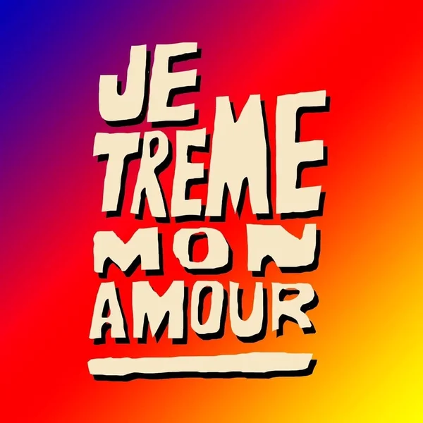 Logo do bloco Bloco Je Treme Mon Amour