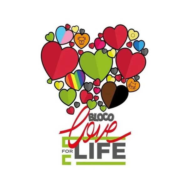 Logo do bloco Bloco Love Life