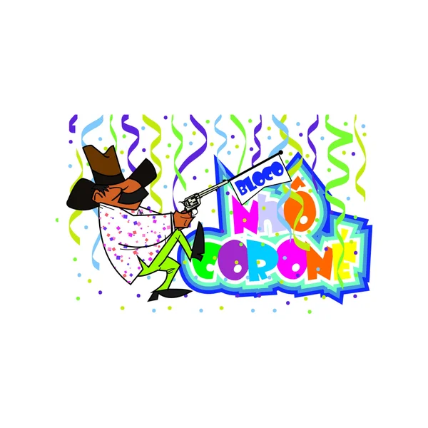 Logo do bloco Bloco Nhô Coroné