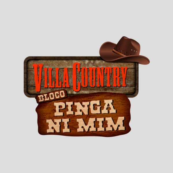 Logo do bloco Bloco Pinga Ni Mim (Villa Country)