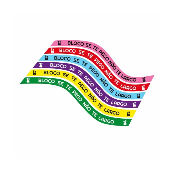 Logo do bloco Bloco Se Te Pego Não Te Largo