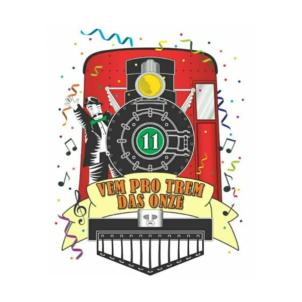 Logo do bloco Bloco Vem Pro Trem das Onze