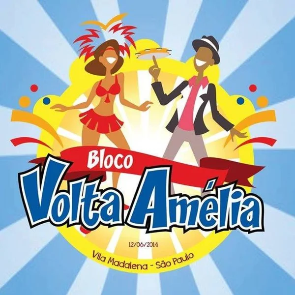 Logo do bloco Bloco Volta Amélia