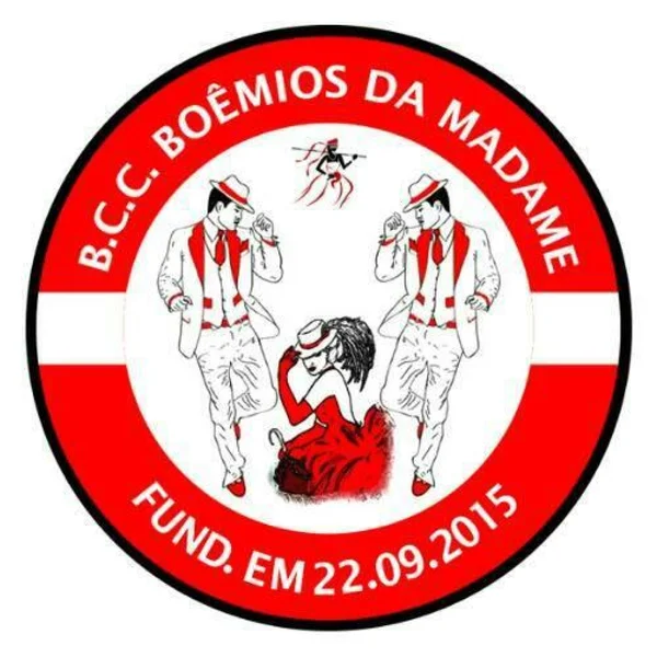 Logo do bloco B.C.C. Boêmios da Madame