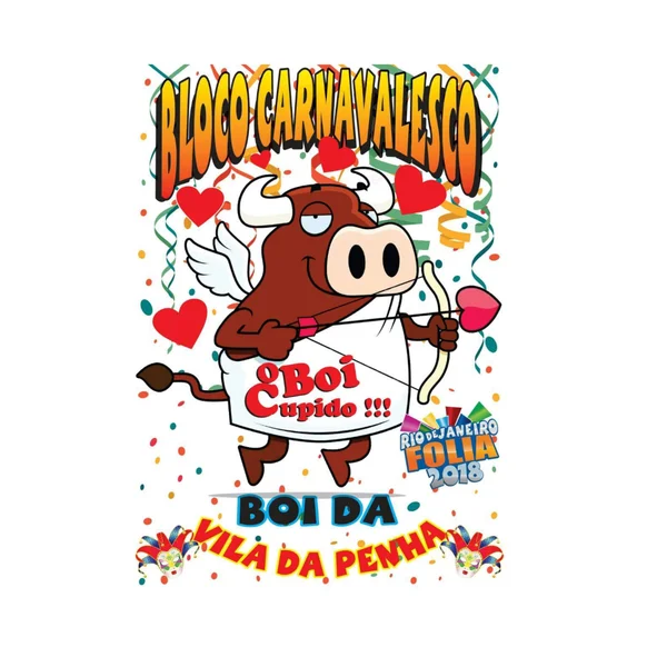 Logo do bloco Boi da Vila da Penha