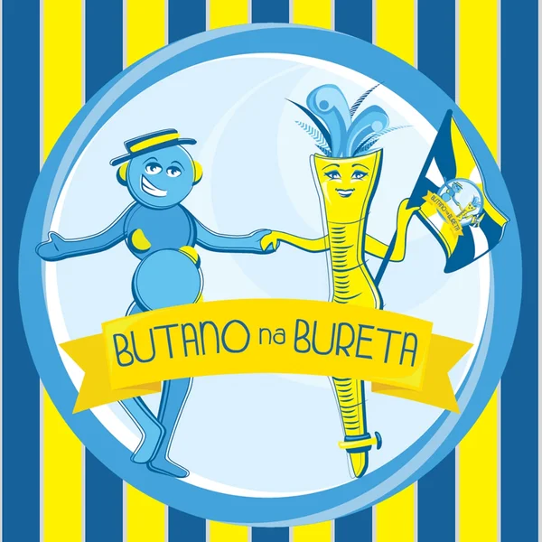 Logo do bloco Butano na Bureta