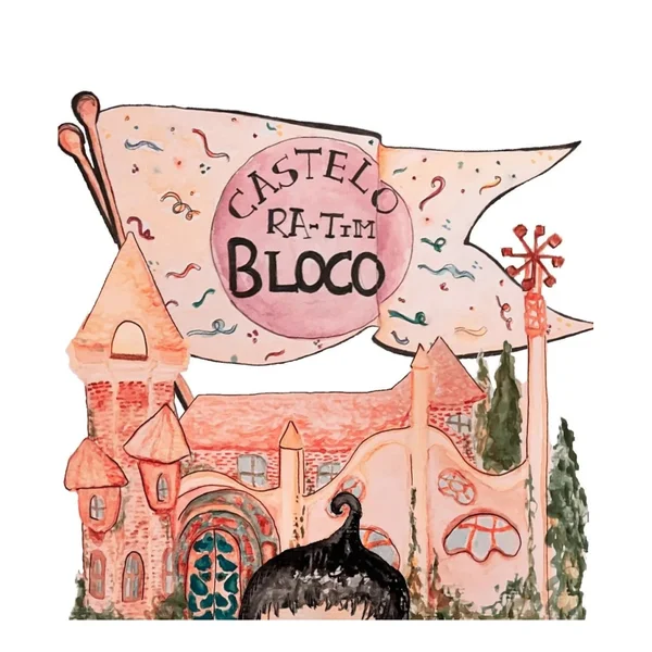Logo do bloco Castelo Rá-Tim-Bloco