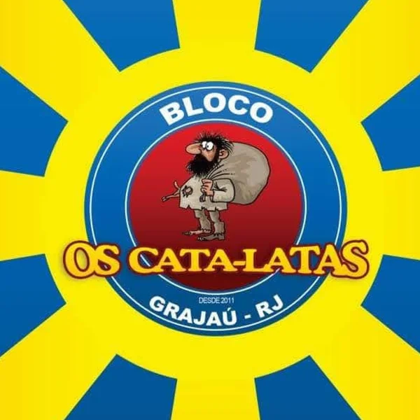 Logo do bloco Cata Latas do Grajaú