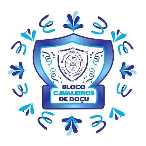 Logo do bloco Bloco Cavaleiros de Doçu