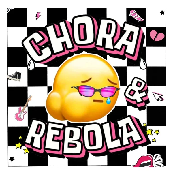 Logo do bloco Chora e Rebola
