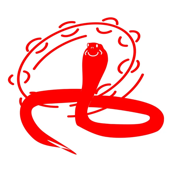 Logo do bloco Cobra Sarada