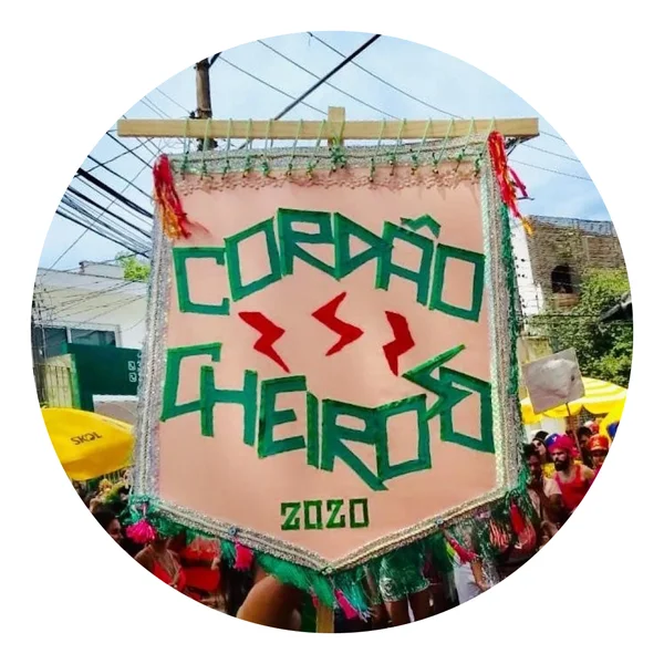 Logo do bloco Cordão Cheiroso