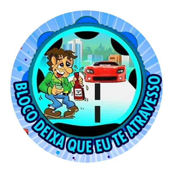Logo do bloco Deixa Que Eu Te Atravesso