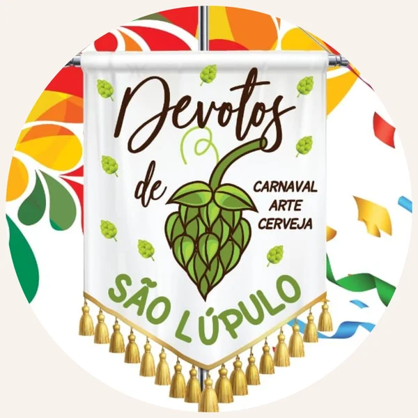 Logo do bloco Devotos de São Lúpulo
