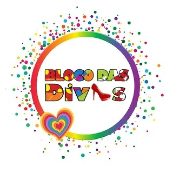 Logo do bloco Divas do Recreio