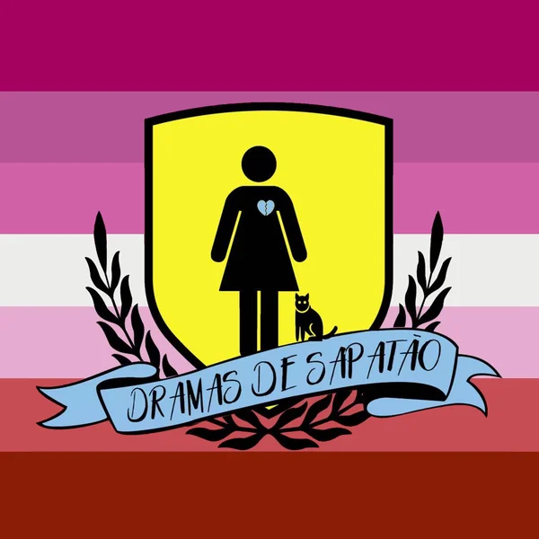 Logo do bloco Dramas de Sapatão