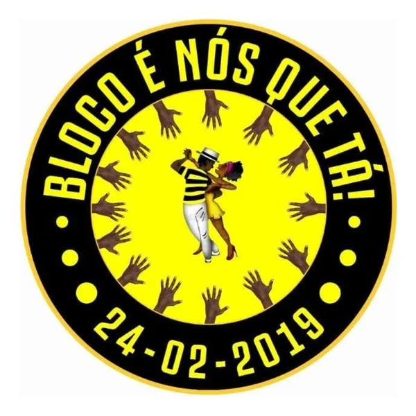 Logo do bloco Bloco É Nós Que Tá